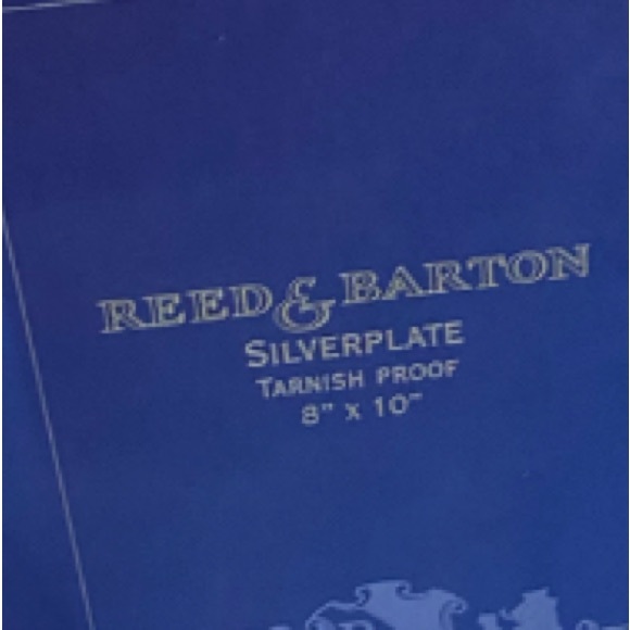 Reed & Barton tarnish free silver 8x10 plated pictures frame NIB - Picture 10 of 12